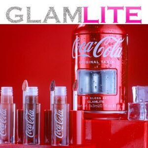 Glamlite X Coca-Cola Lip Gloss Set